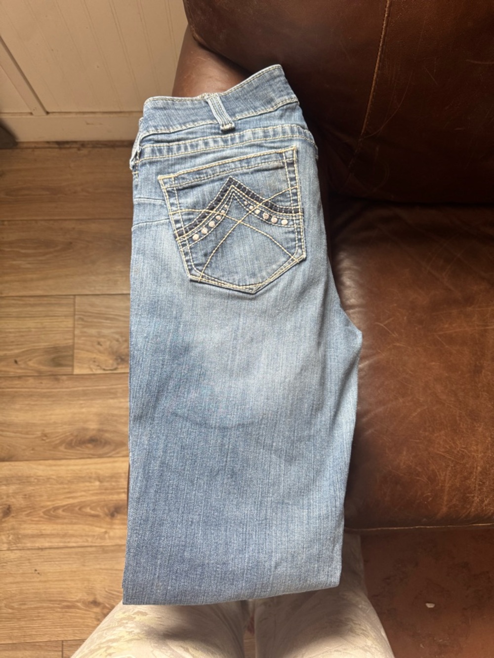 Ariat Real Riding Blue Jean - Picture 2 of 9
